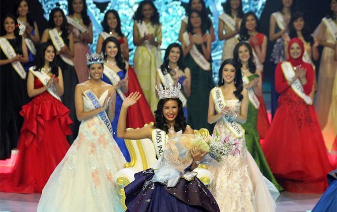 Pemenang Miss Indonesia 2017, Achintya Nielsen - Image