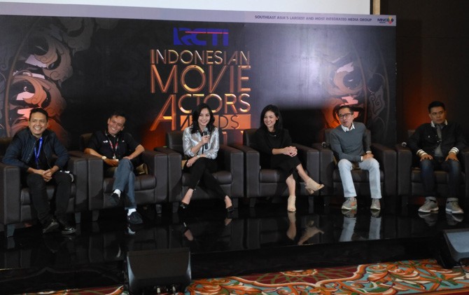 Jumpa pers Indonesian Movie Actors Awards 2017 di Kebon Jeruk, Jakarta Barat, Kamis (20/4) - Image