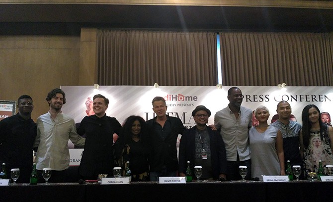 Jumpa pers jelang konser Hitman David Foster & Friends Live in Concert di Tentrem Hotel, Yogyakarta, Rabu (5/4) - Image