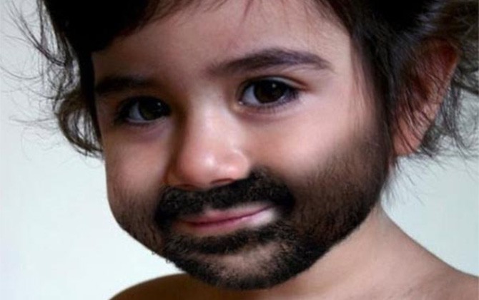Aman, begitu biasa bayi India ini dipanggil - Image