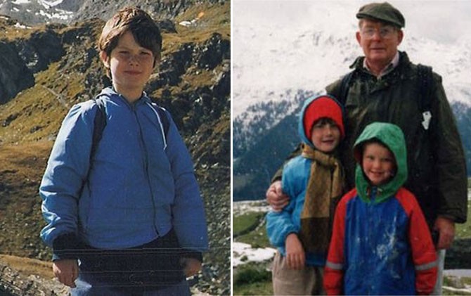 PAHLAWAN: Nicholas Green. Reg Green bersama Eleanor, adik Nicholas, dan Nicholas. - Image