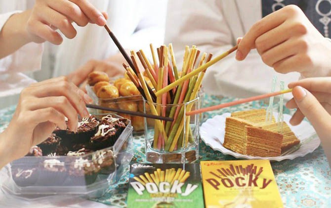 Biskuit stik premium Jepang, Pocky - Image