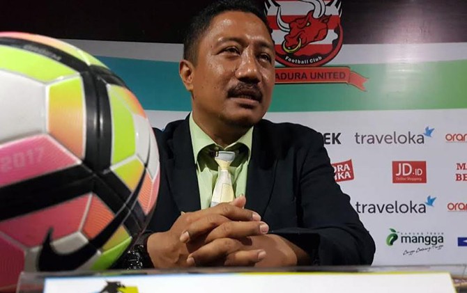 M Alwi, Ketua LOC Madura United - Image