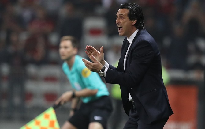 Unai Emery masih yakin PSG bisa juara Ligue 1 musim ini - Image