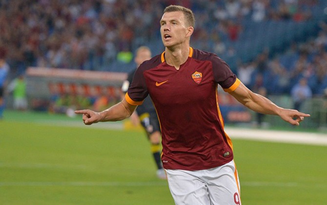 Edin Dzeko tetap berkostum AS Roma - Image
