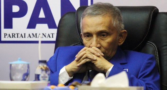 Ketua Majelis Kehormatan Partai Amanat Nasional (PAN) Amin Rais - Image