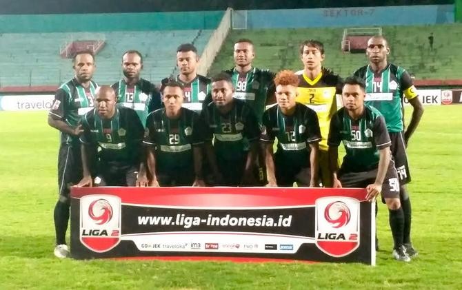 Persiwa Wamena harus mengakui keunggulan Perseka Kaimana di Stadion Gelora Delta Sidoarjo. - Image