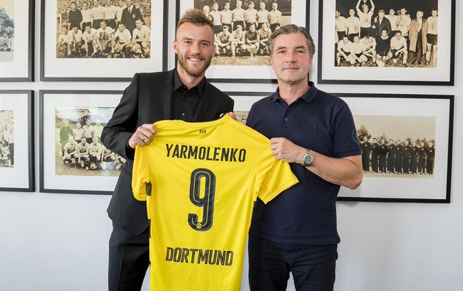 Andriy Yarmolenko resmi menjadi penggawa anyar Borussia Dortmund - Image