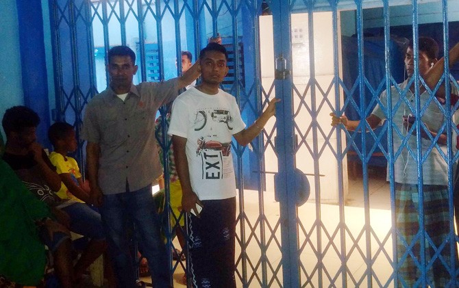 Para Pengungsi Rohingya di Rumah Deteksi Imigrasi (Rudenim) Belawan, Sumut. - Image