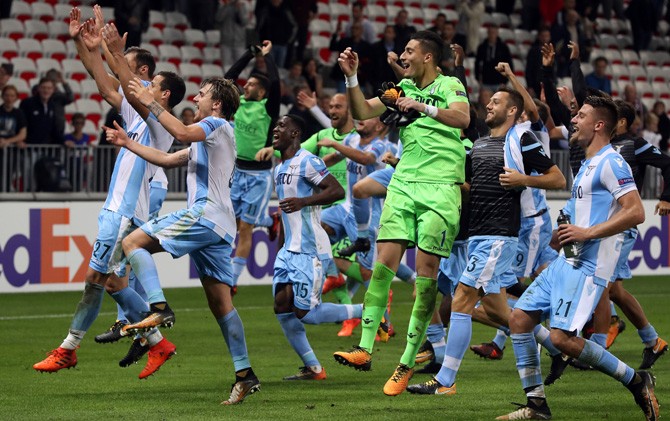 Lazio menang 3-1 di kandang Nice dan sempurna di Grup K - Image