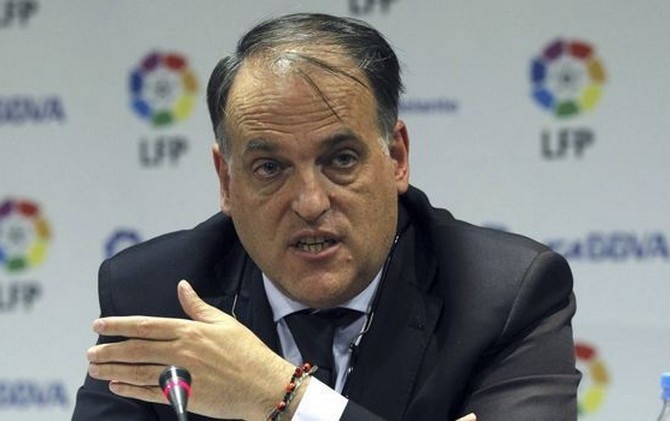 Javier Tebas ikut terpukul dengan kabar meninggalnya Huda. - Image