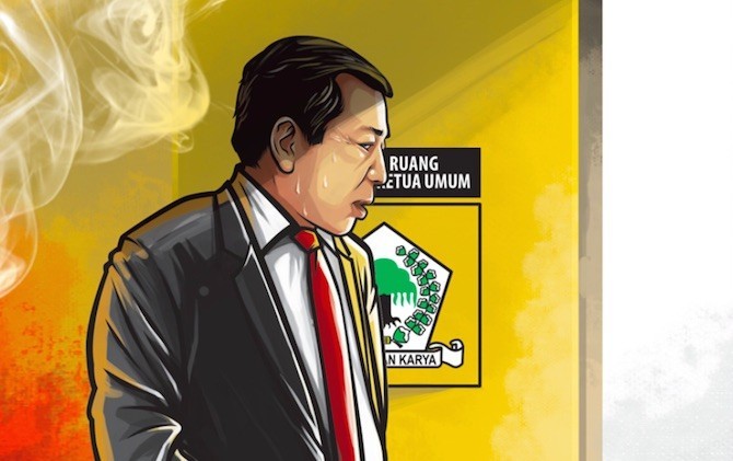 Iustrasi: Ketua Umum Golkar Setya Novanto - Image