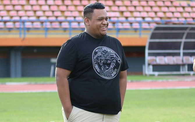 Nabil Husein tertawakan sindiran Umuh Muchtar. - Image