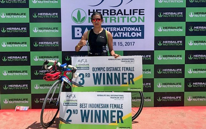 Varra Dinda menjadi andalan Jatim di Jepara Central Java Triathlon - Image