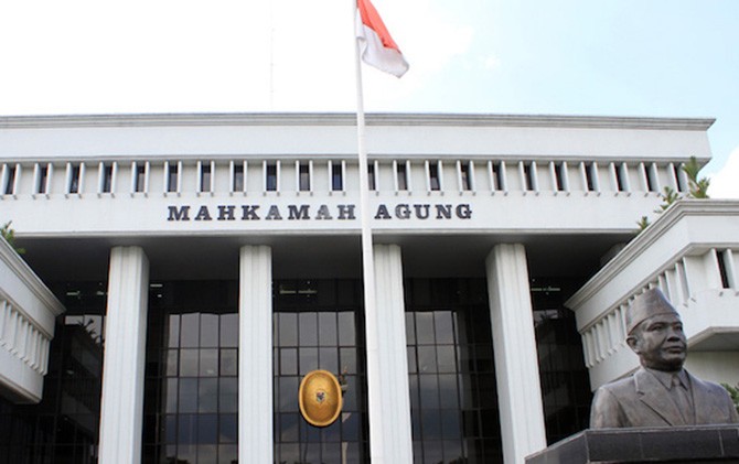 Ilsutrasi Gedung Mahkamah Agung (MA) Jakarta - Image