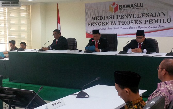 Sidang putusan Bawaslu terhadap Partai Garuda - Image