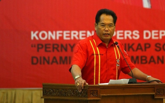 Ketua Umum SOKSI Ali Wongso - Image