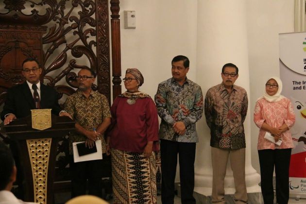 Gubernur DKI Jakarta Anies Baswedan memperkenalkan Komite Pencegahan Korupsi Dalam TGUPP - Image