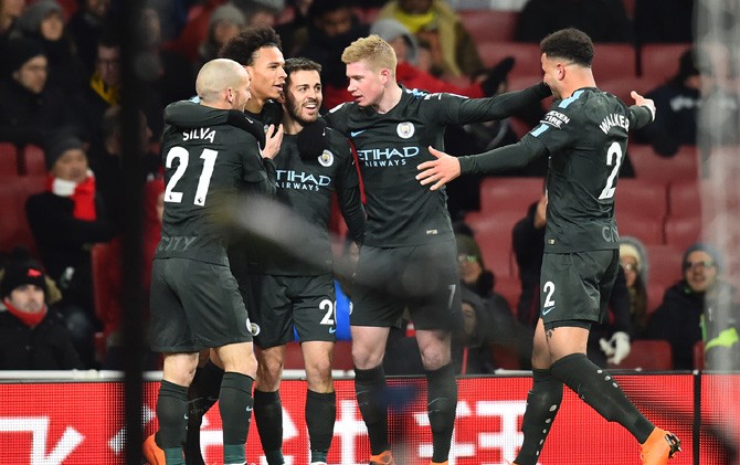Manchester City akan menghadapi Chelsea di Stadion Etihad, Minggu (4/3) - Image
