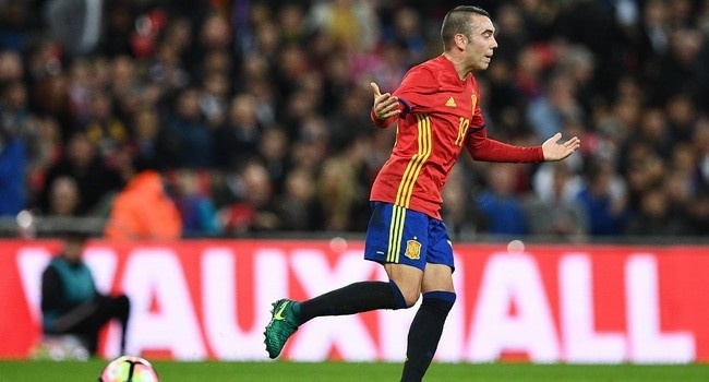 Aspas langsung mencetak gol pada debut bersama timnas - Image