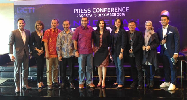 Suasana jumpa pers jelang Anugerah Seputar Indonesia 2016 di Jakarta Barat, Jumat (9/12). - Image