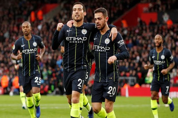Southampton menang 3-1 atas Manchester City - Image