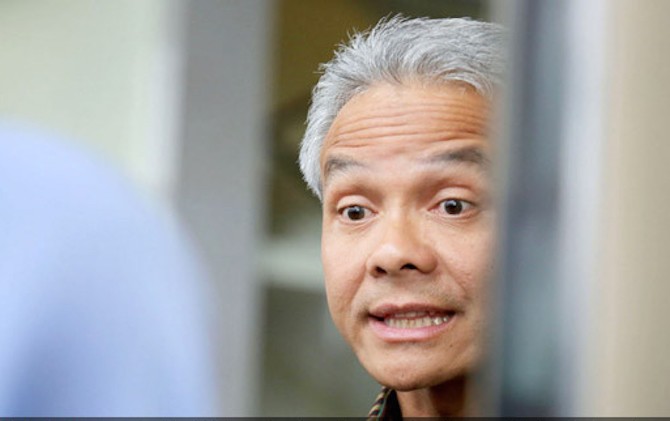 Gubernur Jawa tengah Ganjar Pranowo mangkir dari panggilan KPK. - Image