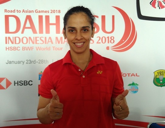 Pebulu tangkis putri India Saina Nehwal - Image