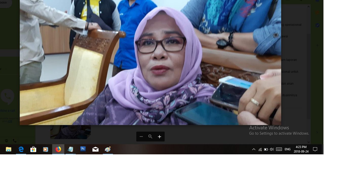Sekertaris Komisi II DPRD Kota Batam, Mesrawati Tampubolon. - Image
