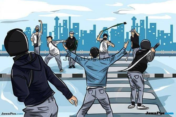 Ilustrasi: Anggota Brimob dikeroyok oknum ormas di Depok - Image