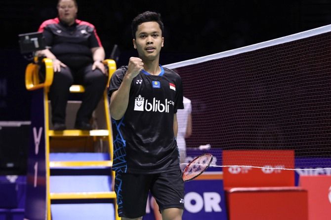 Anthony Sinisuka Ginting keluar sebagai juara Tiongkok Terbuka 2018 - Image