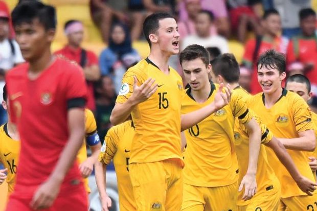Timnas U-16 Australia menang 3-2 atas Indonesia U-16 - Image