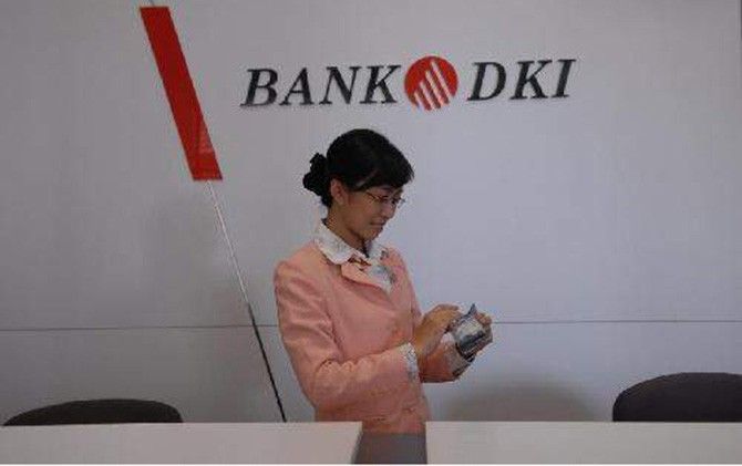 Ilustrasi layanan teller Bank DKI - Image