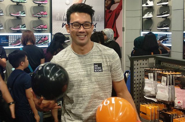 Denny Sumargo saat ditemui dalam acara pembukaan store 361 Sport Shoes and Apparels Mono Store di Lippo Mall Puri, Jakarta Barat, Sabtu (22/12). - Image