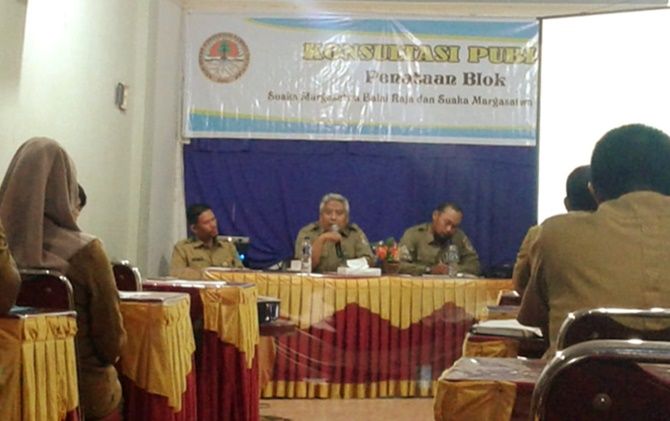 Konsultasi publik antara BBKSDA Riau dengan stakeholder terkait di Kabupaten Bengkalis, Riau dalam upaya meningkatkan pengelolaan Suaka Margasatwa (SM) Balai Raja dan SM Pusat Latihan Gajah (PLG) Sebanga, awal pekan ini. - Image