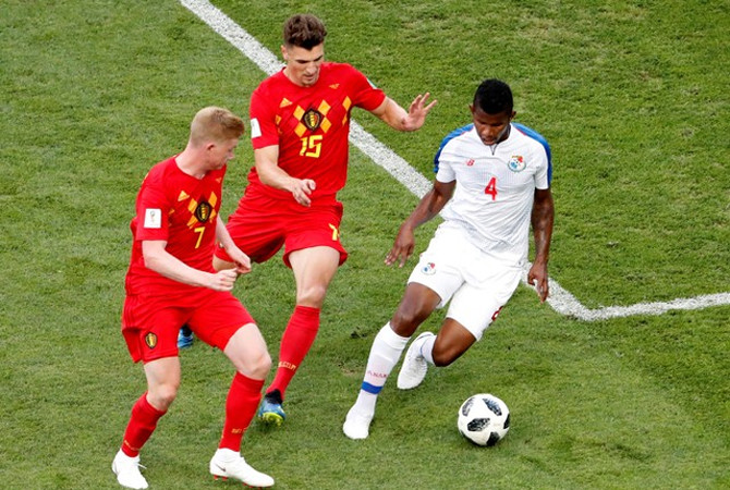 Pada babak pertama, Belgia dan Panama imbang 0-0 - Image