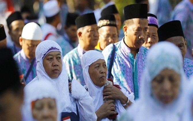 Ilustrasi. Jamaah umrah - Image