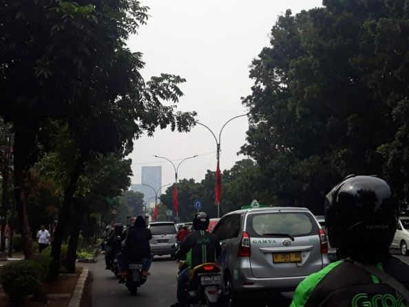 Pemasangan bendera tersebut dalam rangka Hari Ulang Tahun (HUT) PDIP - Image