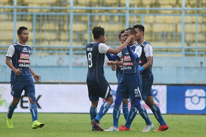 Skuad Arema FC kemungkinan tak banyak berubah dari komposisi musim ini. - Image