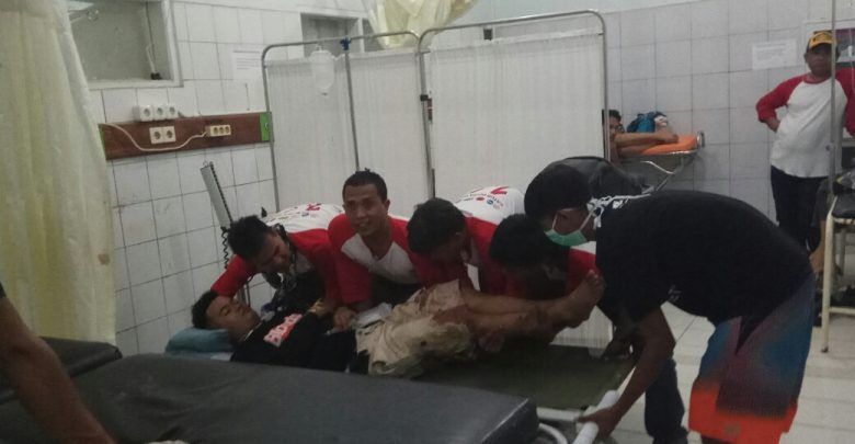 Korban berjatuhan akibat kecelakaan bus yang masuk jurang di Sukabumi, jawa Barat - Image