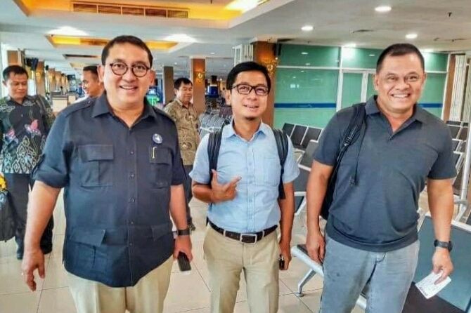 Momen pertemuan dengan Fadli Zon yang sempat diunggah dalam akun Twitter @Nurmantyo_Gatot. - Image