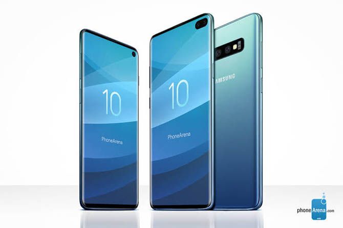 Konsep render Galaxy S10 terbaru. - Image