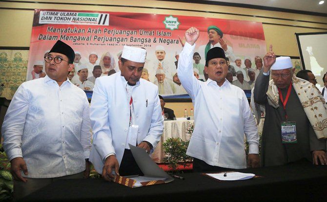 Ijtima Ulama Jilid II sepakat dukung Prabowo-Sandi di pilpres 2019 - Image