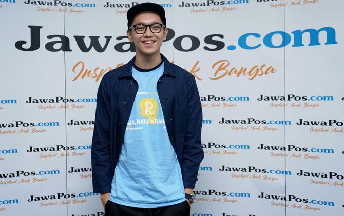 Brandon Salim saat berkunjung ke kantor Jawa Pos, Jakarta, Rabu (11/7). - Image