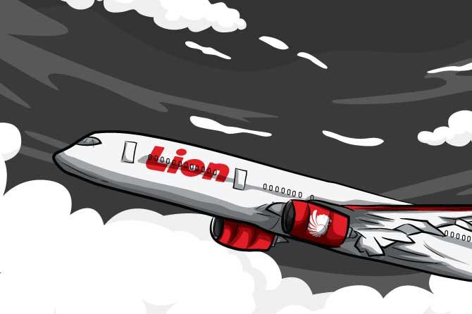 Ilustrasi: Sonny Setiawan, salah seorang pegawai Ditjen Perbendaharaan yang bertugas di Bangka Belitung selamat dari kejadian nahas Lion Air JT 610. - Image
