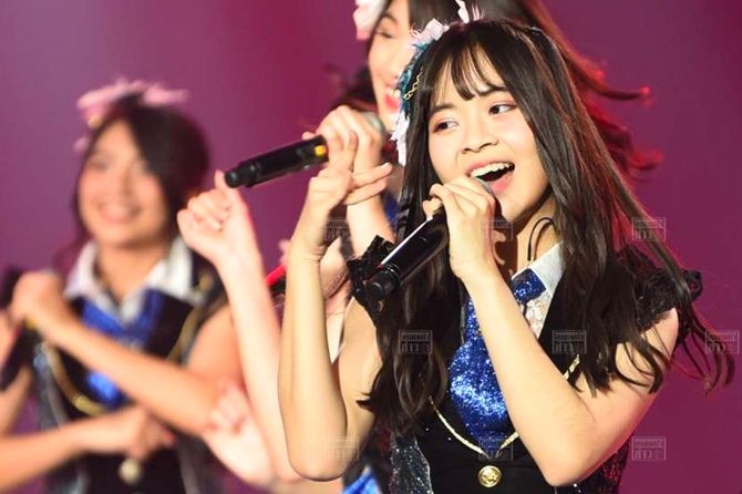Penampilan Yupi di AKB48 Grup Asia Festival yang digelar di Impact Arena Bangkok, Thailand, Minggu (27/1) - Image