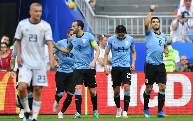 Uruguay menatap babak 16 besar dengan keyakinan besar. - Image