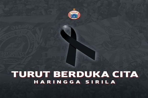 Ucapan duka Persija Jakarta terhadap Haringga Sarila - Image