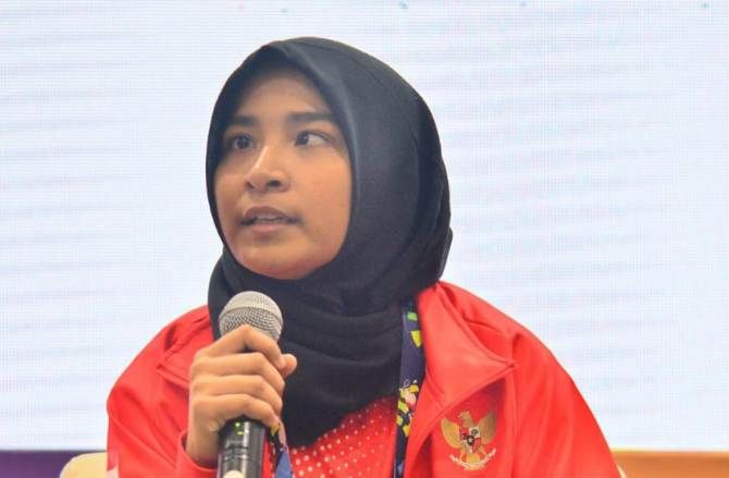 Atlet para judo putri Indonesia Miftahul Jannah - Image