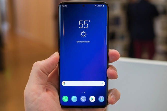 Render konsep Samsung Galaxy S10. - Image